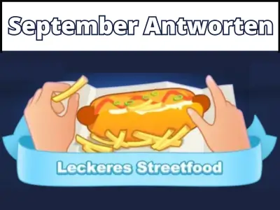 Tägliches Rätsel September 2025 Leckeres Streetfood