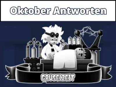 Tägliches Rätsel Oktober 2025 Gruselzeit