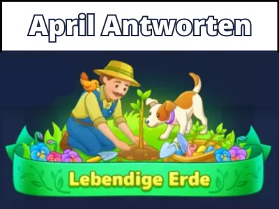 Tägliches Rätsel April 2026 Lebendige Erde
