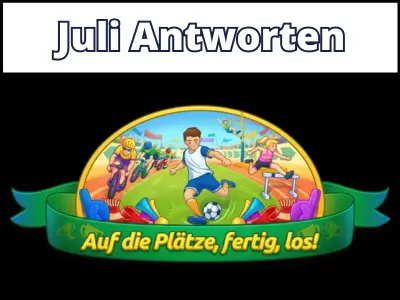 Tägliches Rätsel Juli 2026 Auf Die Plätze, Fertig, Los!